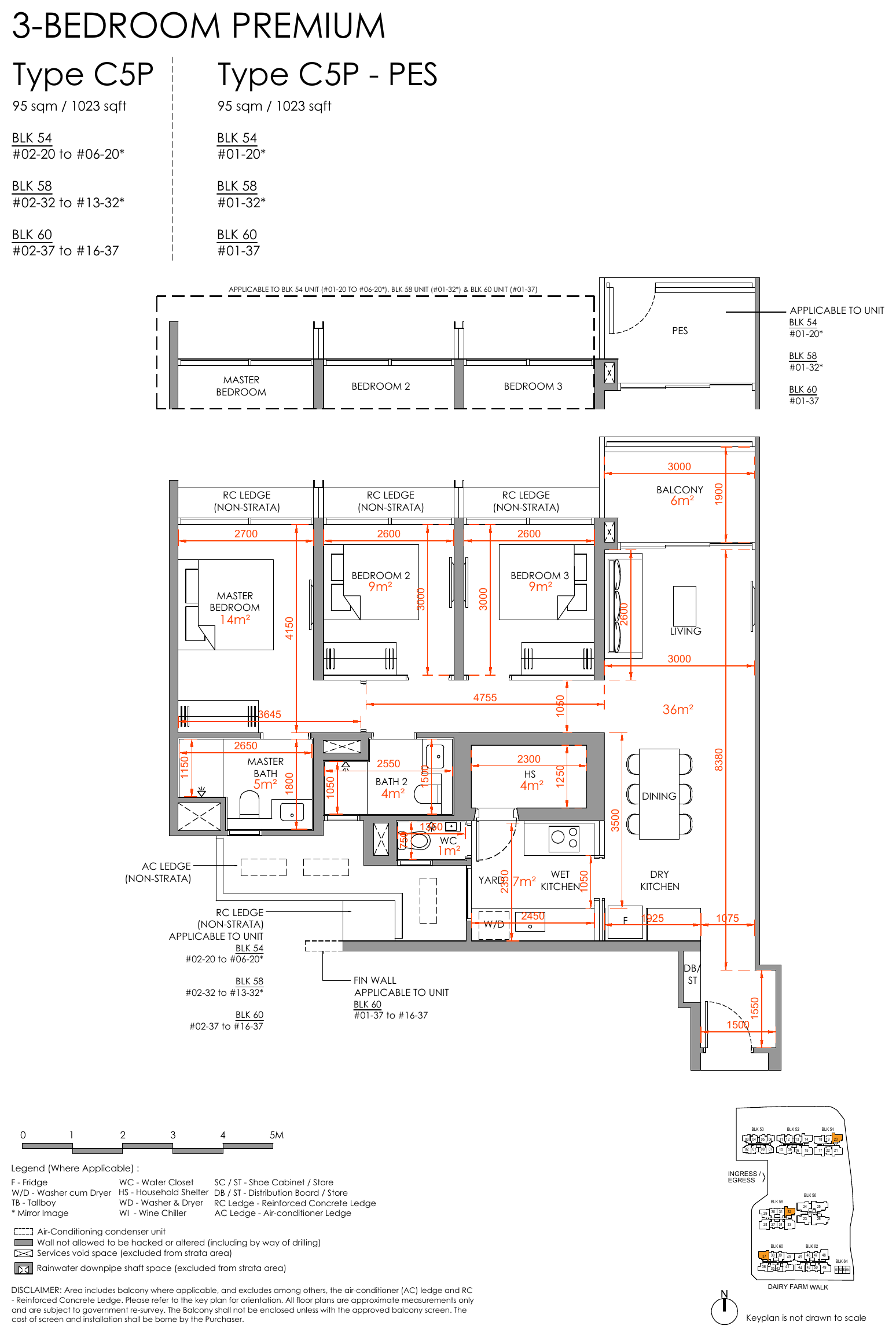 3-Bedroom Premium, Type C5P